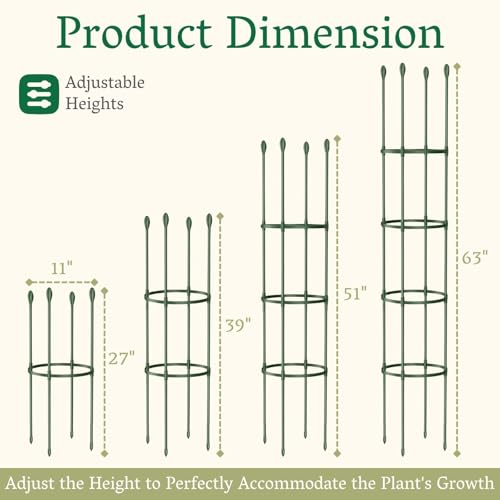 40% Off 2 Pack 63" Tomato Cages – Code QKSXESZS - Image 4