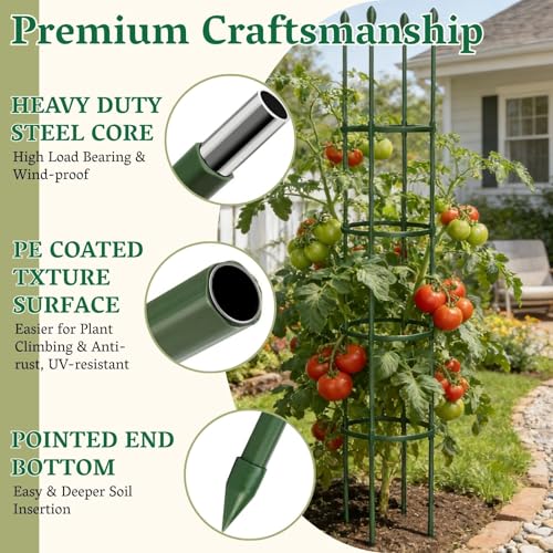 40% Off 2 Pack 63" Tomato Cages – Code QKSXESZS - Image 5