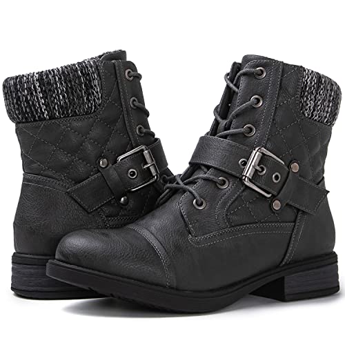 GLOBALWIN Women's Combat Boots - Code AQYRSH2E for Extra Savings - Image 2