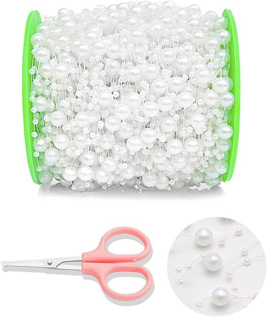 Save 50% on DomeStar 200FT White Pearl String - Image 1