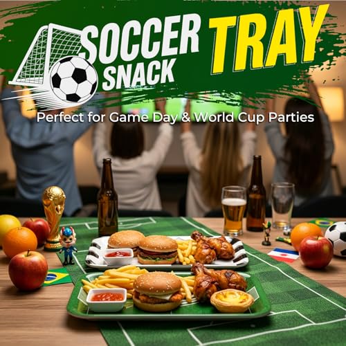 Save 39% on Soccer Snack Serving Tray for World Cup 2026 - Image 3