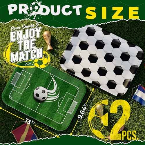 Save 39% on Soccer Snack Serving Tray for World Cup 2026 - Image 4