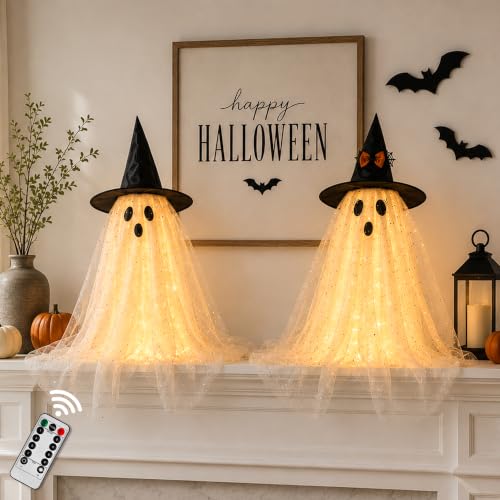 23% Off AYGXU Ghost Decor with String Lights & Remote - Image 2