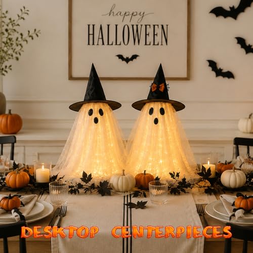 23% Off AYGXU Ghost Decor with String Lights & Remote - Image 4