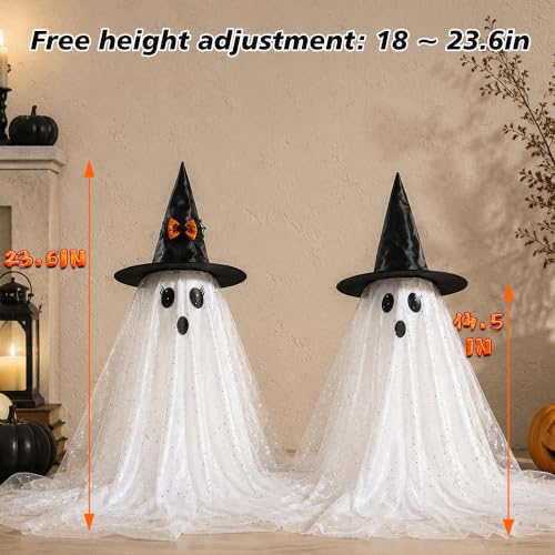 23% Off AYGXU Ghost Decor with String Lights & Remote - Image 5
