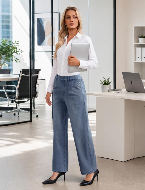 45% Off + Code: Wide Leg Sweatpant Jeans - Image 4