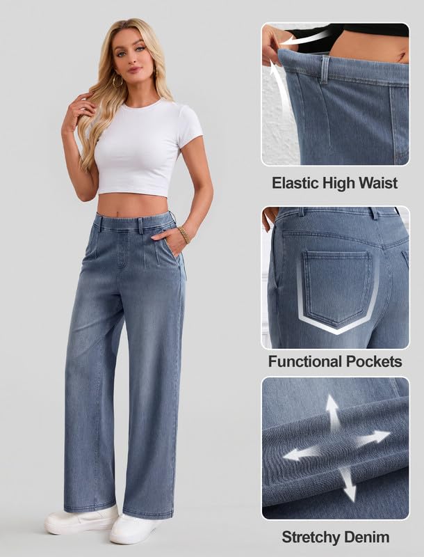 45% Off + Code: Wide Leg Sweatpant Jeans - Image 5