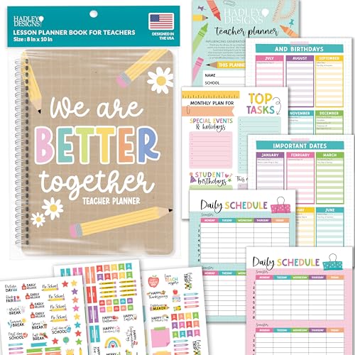 Save 10% on Hadley Designs Teacher Planner 2026-2027 - Image 2