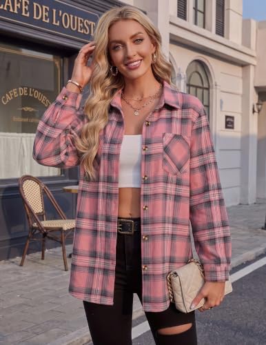 Save 52%: Zeagoo Women's Flannel Button Down Shirt with Code - Image 3