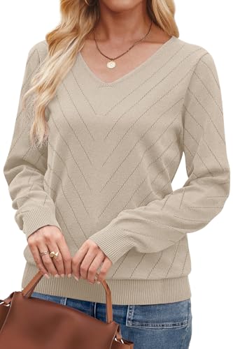 39% Off WIHOLL Women V Neck Knit Sweater - Use Code U4T5M5IP - Image 5