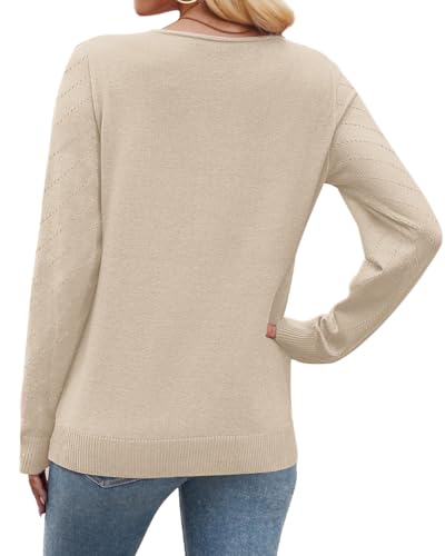 39% Off WIHOLL Women V Neck Knit Sweater - Use Code U4T5M5IP - Image 6