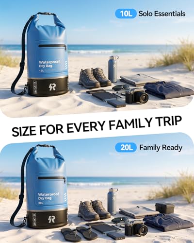 50% Off Rorhxia Waterproof Dry Bag with Bonus Phone Pouch - Image 6