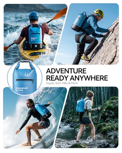 50% Off Rorhxia Waterproof Dry Bag with Bonus Phone Pouch - Image 7