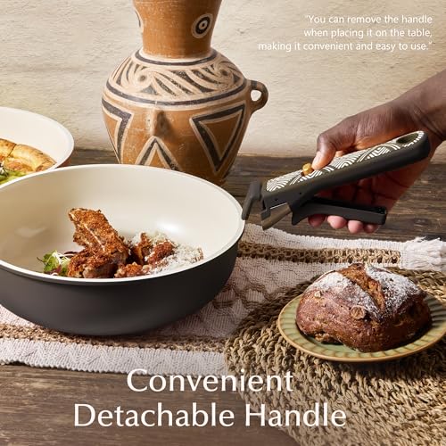 48% Off CAROTE 21-Piece Ceramic Cookware Set, Nonstick - Image 8