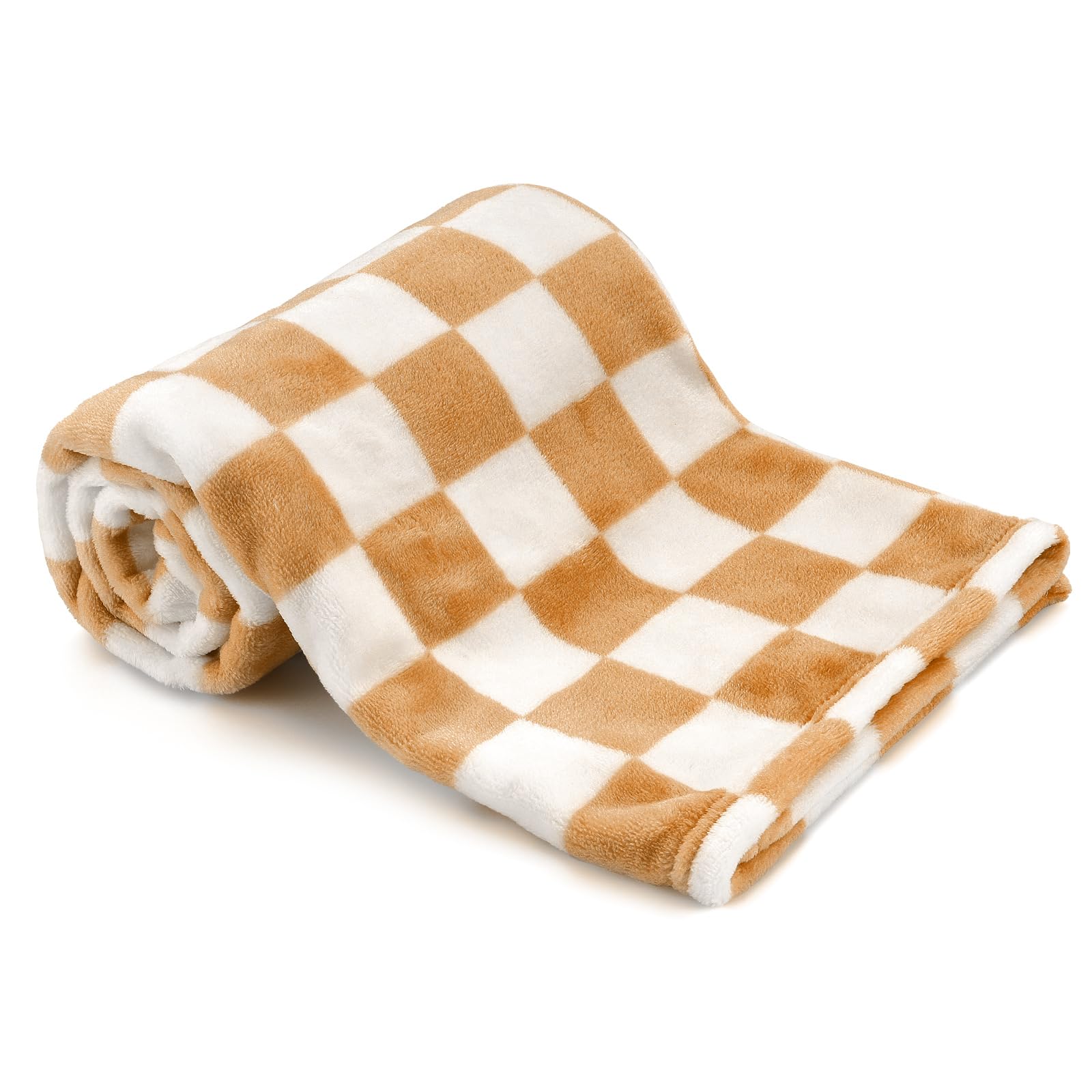 50% Off GreatBba Plush Checkered Baby Blanket