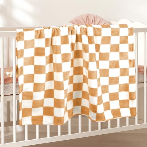 50% Off GreatBba Plush Checkered Baby Blanket - Image 4
