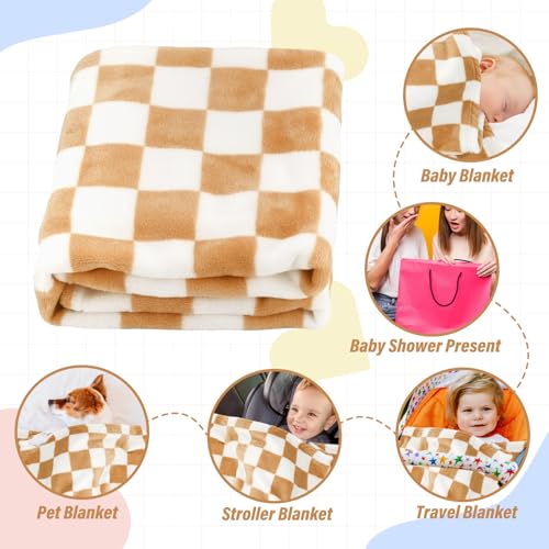 50% Off GreatBba Plush Checkered Baby Blanket - Image 7