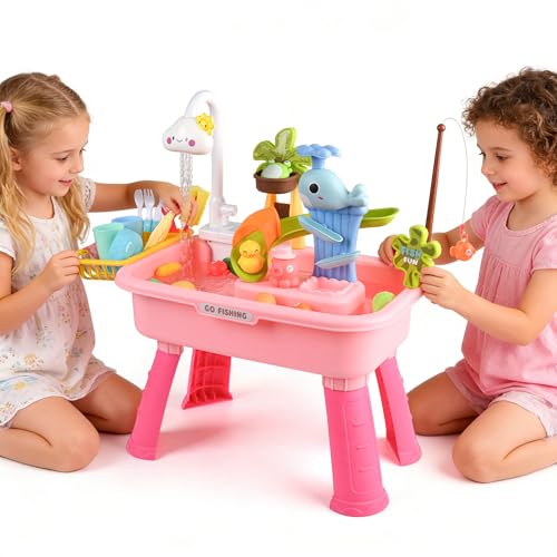 25% Off Toddler Sand & Water Table with Electric Pump - Image 3