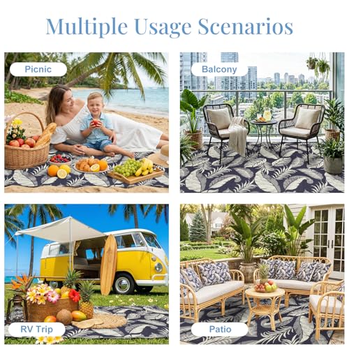 OPPODREAM 6x9 Reversible Outdoor Rug at 40% Off - Image 8