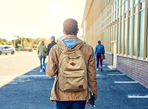 Save 36% on Canvas Laptop Backpack for College & Travel - Image 3