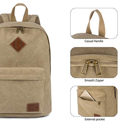 Save 36% on Canvas Laptop Backpack for College & Travel - Image 5