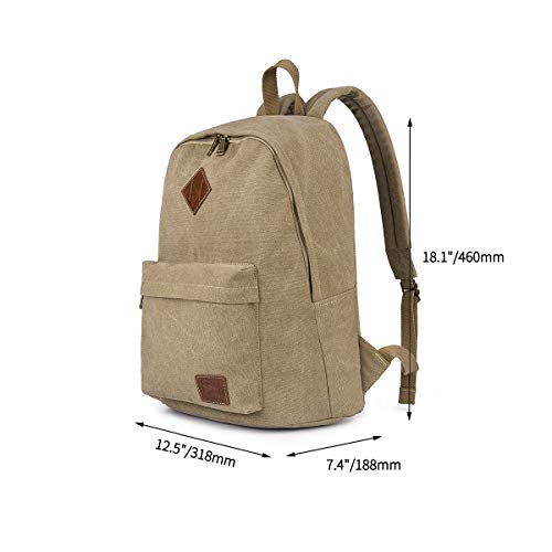 Save 36% on Canvas Laptop Backpack for College & Travel - Image 7