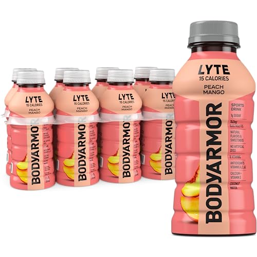 BODYARMOR LYTE Peach Mango 8 Pack - Low Calorie Hydration Drink - Image 2