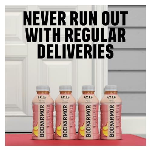 BODYARMOR LYTE Peach Mango 8 Pack - Low Calorie Hydration Drink - Image 5