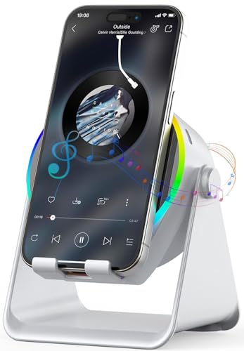 5% Off GIM 4-in-1 Bluetooth Speaker Phone Stand with RGB Light - Image 2