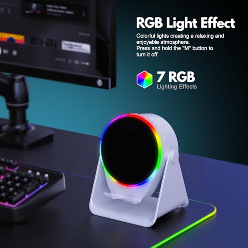 5% Off GIM 4-in-1 Bluetooth Speaker Phone Stand with RGB Light - Image 6