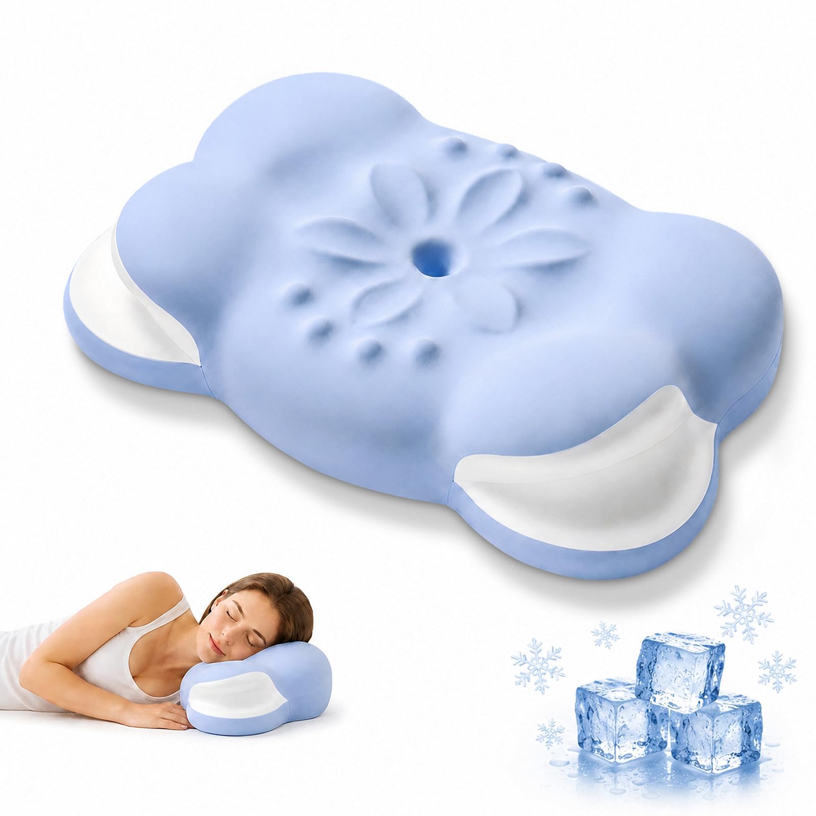 25% Off DIICRIN Cervical Neck Pillow for Side Sleepers - Image 1