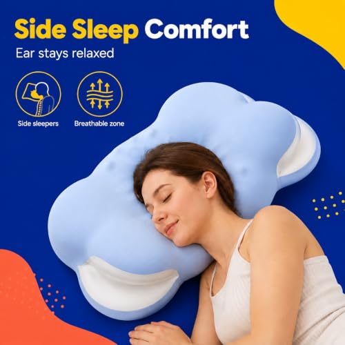 25% Off DIICRIN Cervical Neck Pillow for Side Sleepers - Image 4