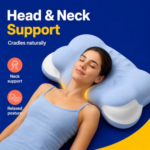 25% Off DIICRIN Cervical Neck Pillow for Side Sleepers - Image 5