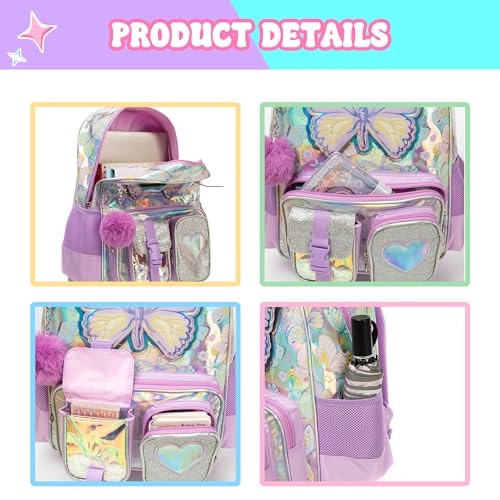 50% Off HTgroce Girls School Backpack Set with Code - Image 6