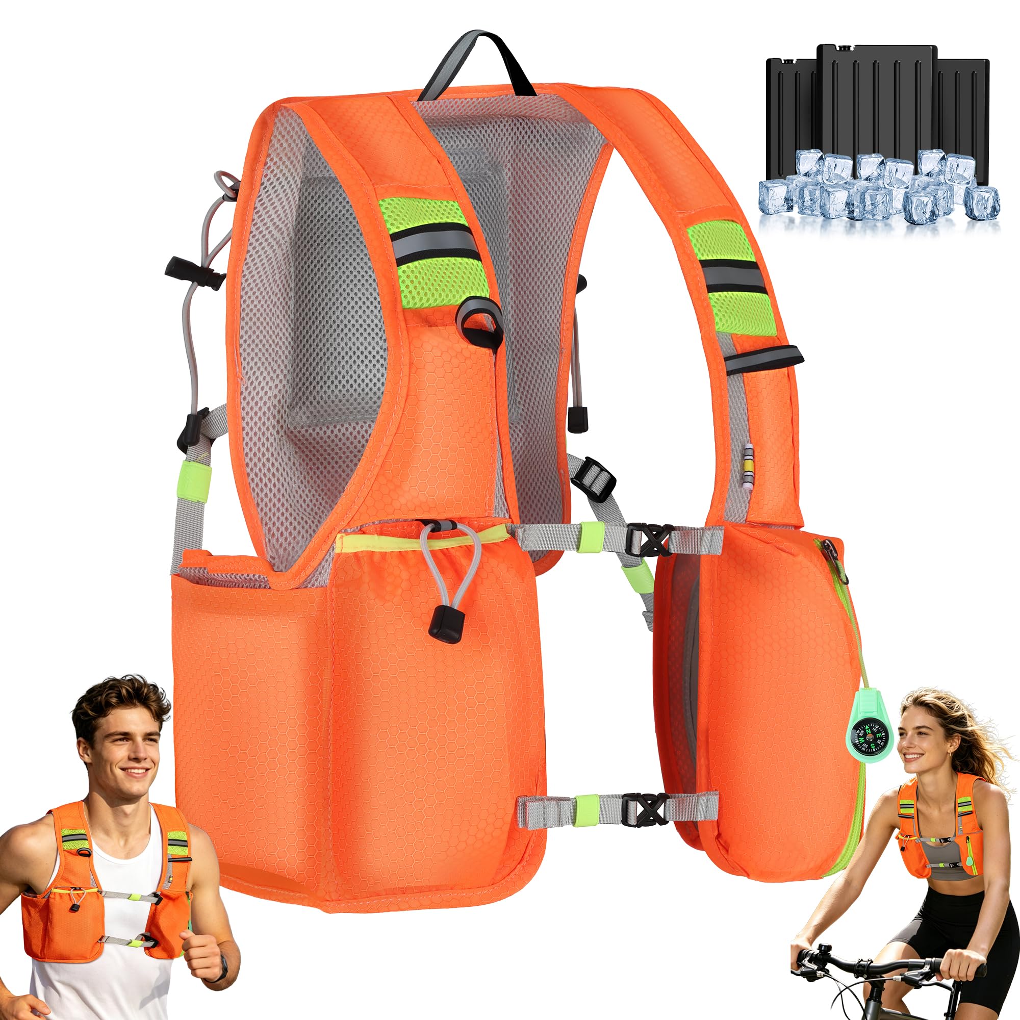 50% Off Pomiceer Running Hydration Vest Backpack for Men Women - Image 1