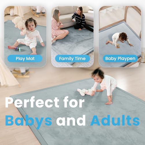 50% Off PaPaMat 1.3" Thick Baby Play Mat for Floor Playpen - Image 4