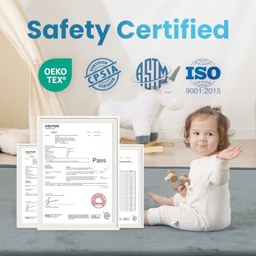 50% Off PaPaMat 1.3" Thick Baby Play Mat for Floor Playpen - Image 6