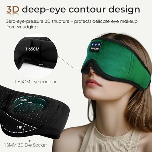 50% Off BeMyLady Bluetooth Sleep Mask with Headphones - Image 4