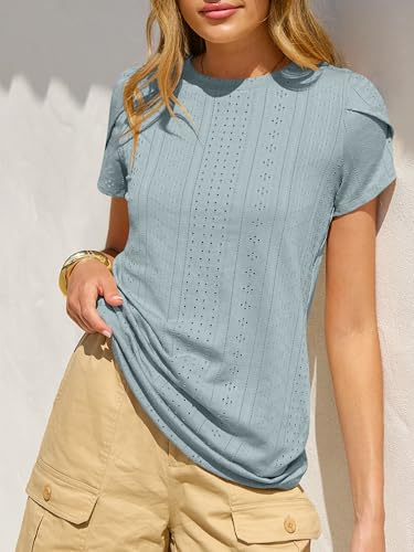 20% Off ANRABESS Women's Eyelet Summer Tops - Only $9.99 - Image 3