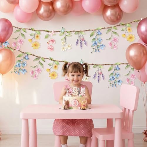 30% Off 2-Pack Wildflower Garland Party Decor - Image 7