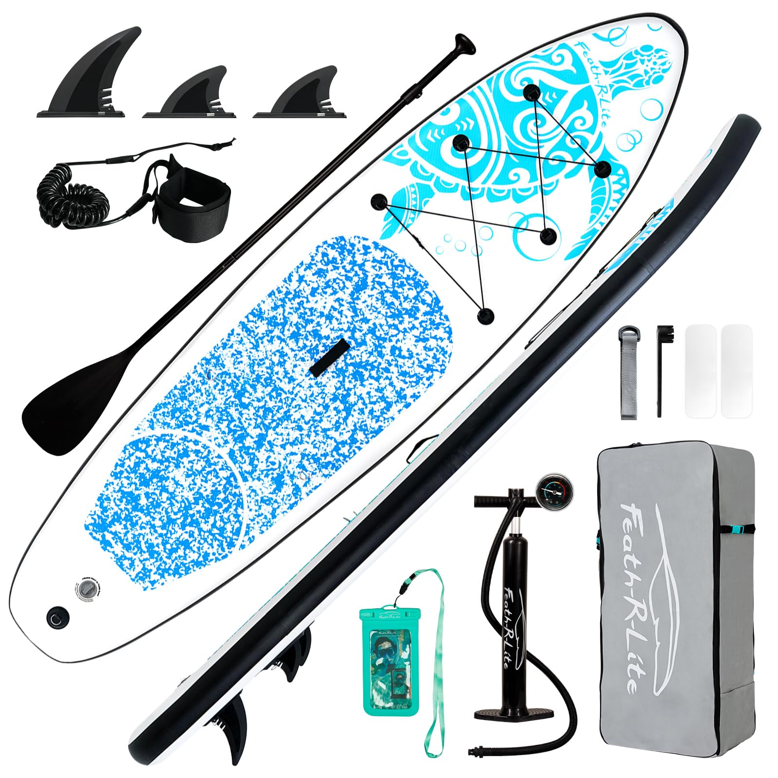 50% Off FEATH-R-LITE Inflatable SUP Board for All Levels
