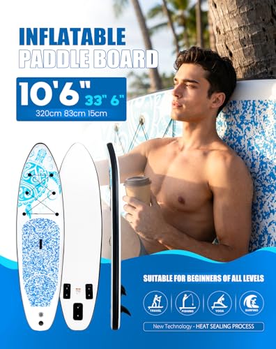 50% Off FEATH-R-LITE Inflatable SUP Board for All Levels - Image 3