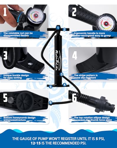 50% Off FEATH-R-LITE Inflatable SUP Board for All Levels - Image 7