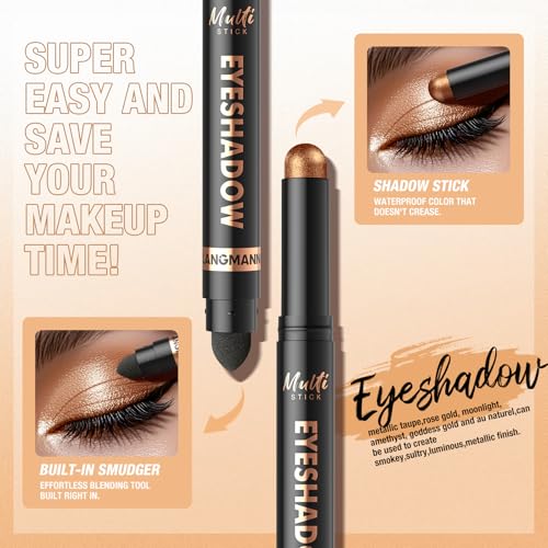 40% Off LANGMANNI 4-Color Eyeshadow Stick Set - Image 4
