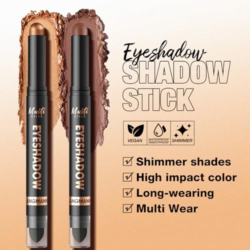 40% Off LANGMANNI 4-Color Eyeshadow Stick Set - Image 6