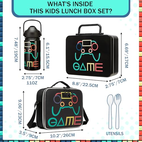 50% Off Kids Bento Lunch Box Set with Water Bottle & Ice Pack - Image 3