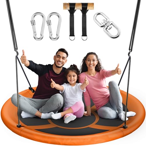 58% Off Everyfun 43" Saucer Tree Swing for Kids & Adults - Image 2