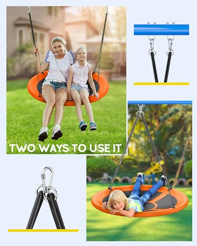 58% Off Everyfun 43" Saucer Tree Swing for Kids & Adults - Image 6