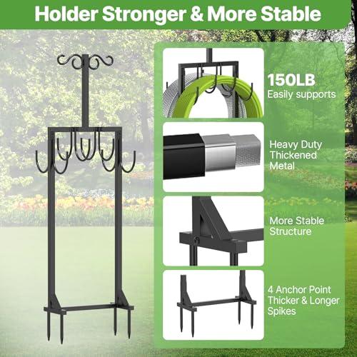 50% Off Heavy Duty Garden Hose Holder - Use Code CT2R5HLB - Image 5