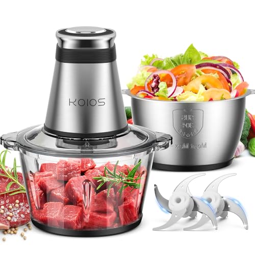 Save 10% on KOIOS 500W Food Processor with Dual Bowls - Image 2